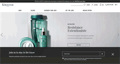 Desktop Screenshot of kerastase.ro